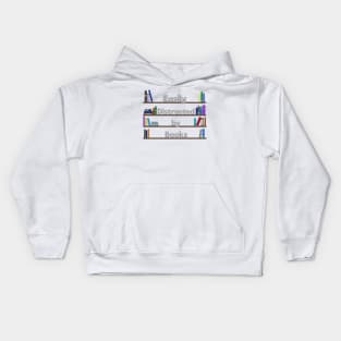 Easily distracted  by books Kids Hoodie